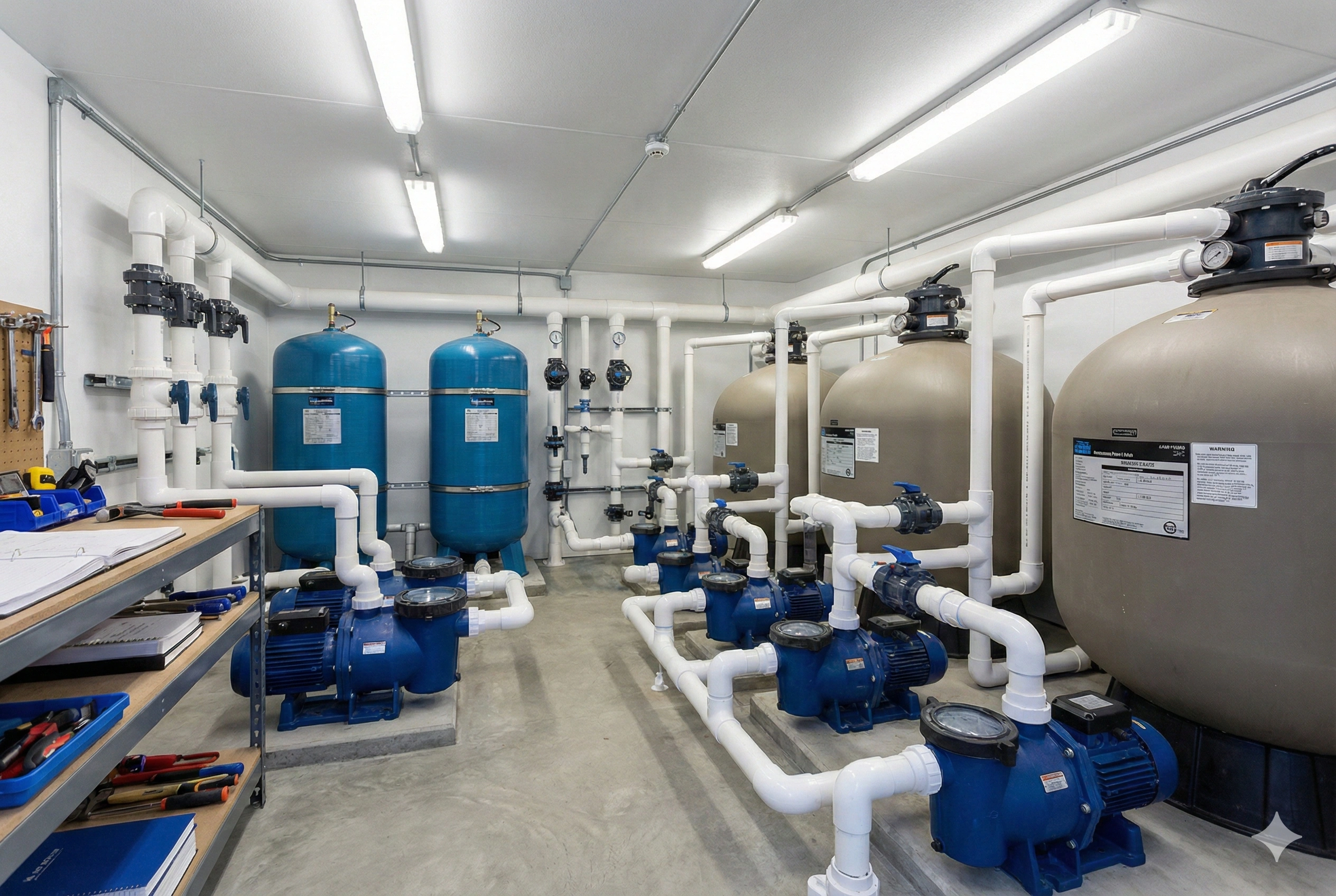 Bodrum havuz bakımı, havuz tesisatı yapımı, havuz pompası tamiri, havuz filtresi değişimi